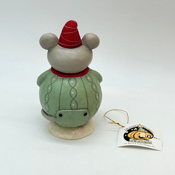 Bethany Lowe Johanna Parker Spencer Squeak Dreams Jar Christmas Mouse Merrymint - Picture 7 of 11